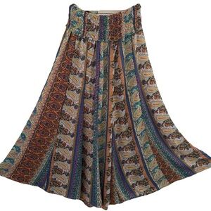 KARMA HIGHWAY Palazzo Hippie PANTS Wide Leg O/S AS-IS
